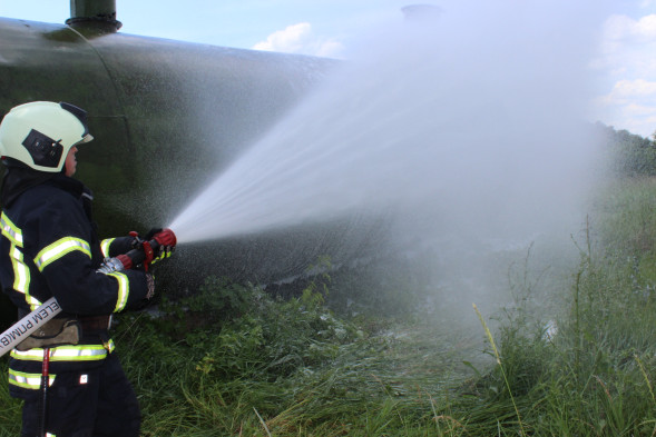 Ствол пожарный ручной комбинированный универсальный   с регулируемым расходом КУРС-8И (импульсный)