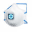 Полумаска фильтрующая UNIXAir FFP2 с клапаном выдоха