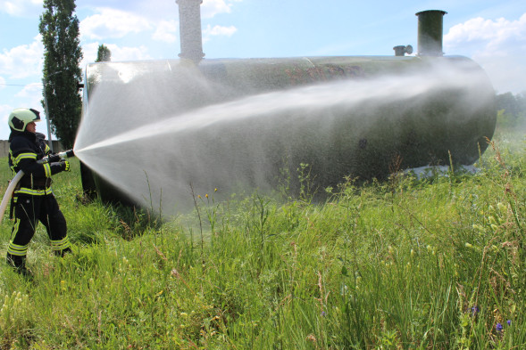 Пожарный ствол ОРТ-50 с ОРТ-50ГПН