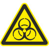 Знак W16 Биологическая опасность (пленка 200х200 мм)