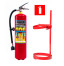 Комплект огнетушитель ОВЭ-5 летний + кронштейн ТВ5 + знак F04