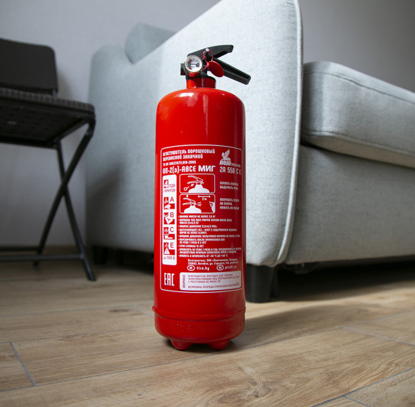Огнетушитель ОП-2(з)-АВСЕ МИГ баллон 2,5л
