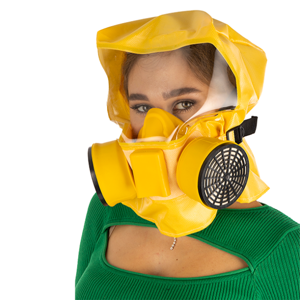 Универсальный фильтрующий малогабаритный самоспасатель (УФМС) "Шанс" - Е п/м в комплекте с Эплан