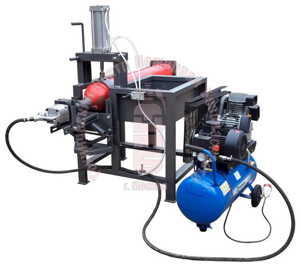 Стенд для вывинчивания и завинчивания зарядно-пусковых устройств (ЗПУ) баллонов высокого давления ТЦ