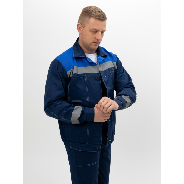 Костюм рабочий летний мужской ЛГН - куртка и полукомбинезон