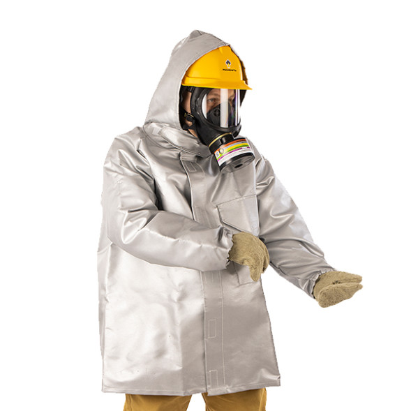 Плащ металлизированный комплекта защитной экипировки пожарного-добровольца (КЗЭПД) «Шанс»-Д